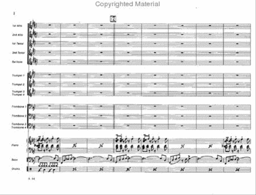 Storm Warning Storm Warning Jazz Ensemble scores gallery preview page 3