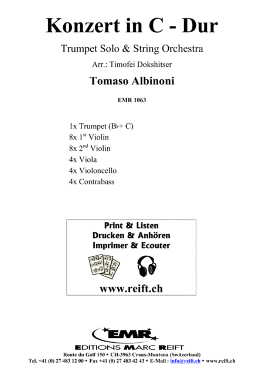 Konzert C-Dur String Orchestra scores gallery preview page 2
