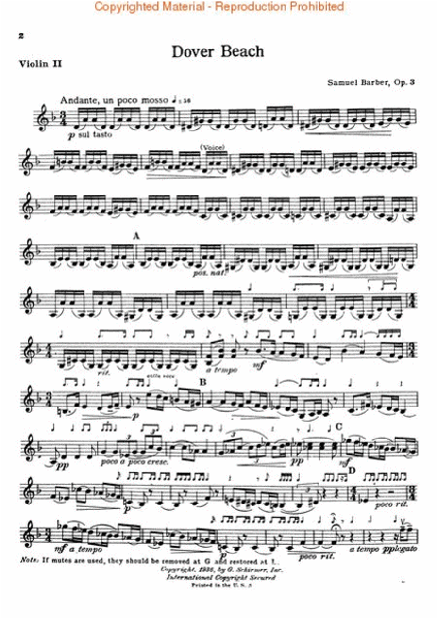 Dover Beach Dover Beach Voice scores gallery preview page 3