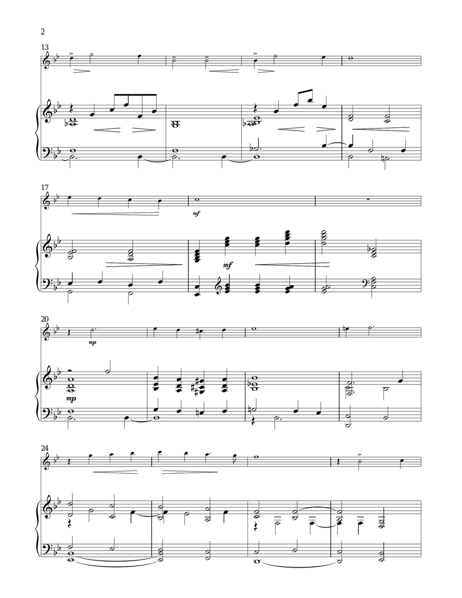 White Christmas White Christmas Flute Solo scores gallery preview page 2