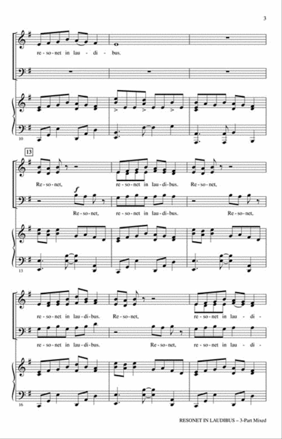 Resonet in Laudibus 3-Part scores gallery preview page 3
