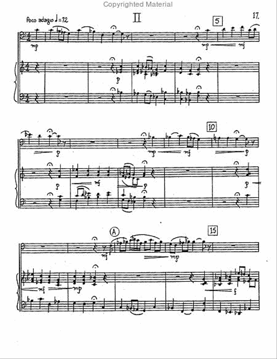 Concerto Euphonium scores gallery preview page 5