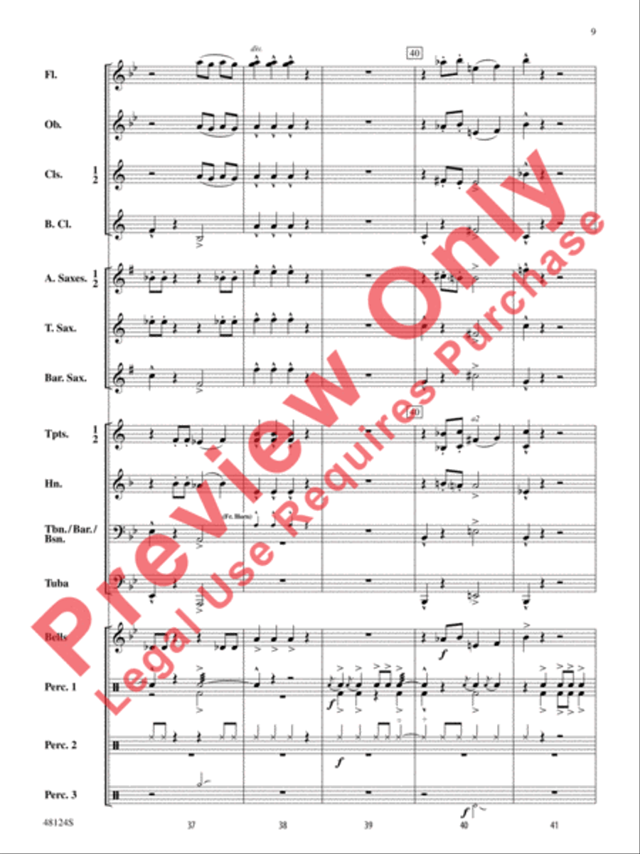 Tin Man Does the Iron City Concert Band scores gallery preview page 10