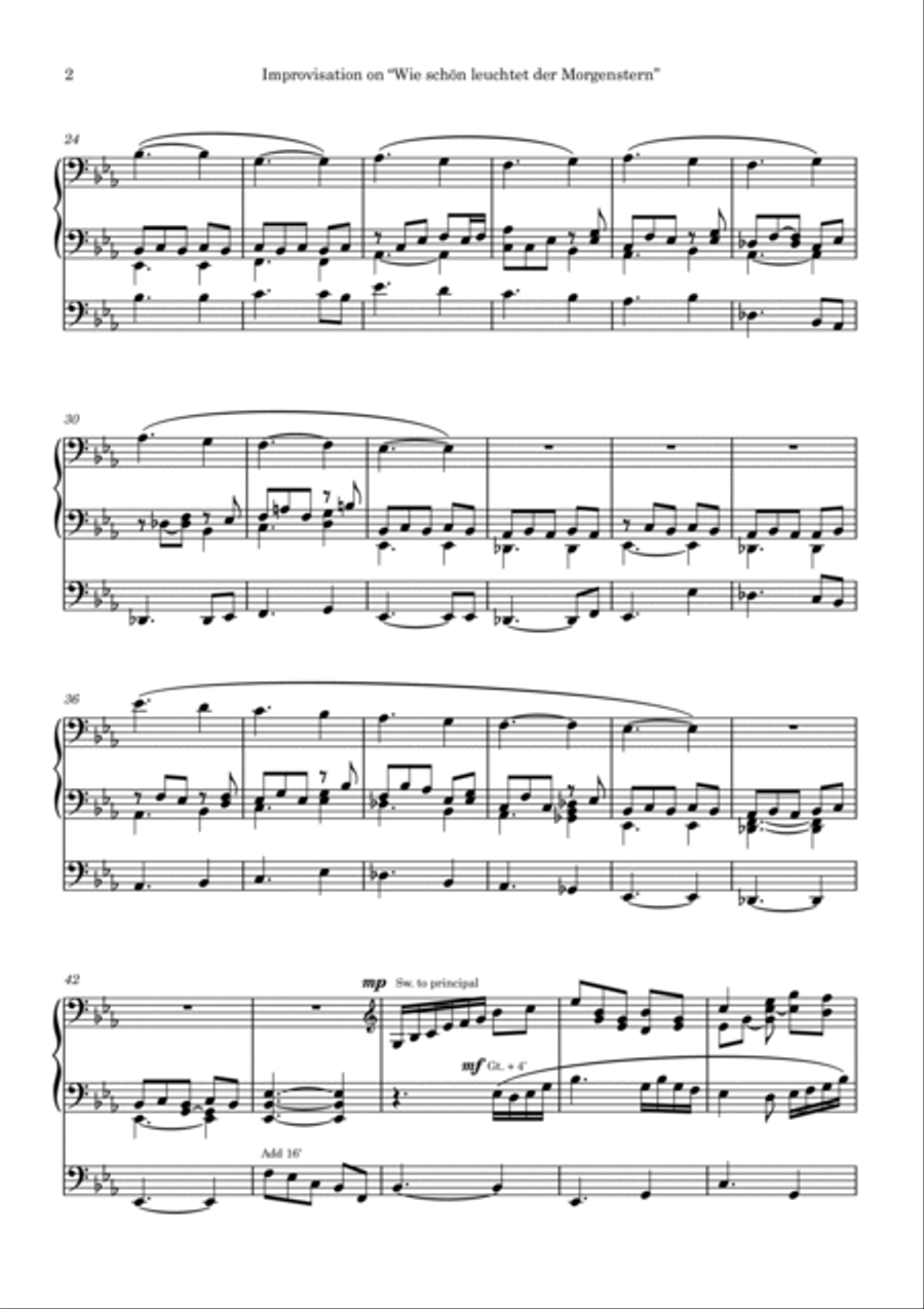 Improvisation on 