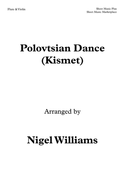 Polovtsian Dance, Duet for Flute and Violin image number null