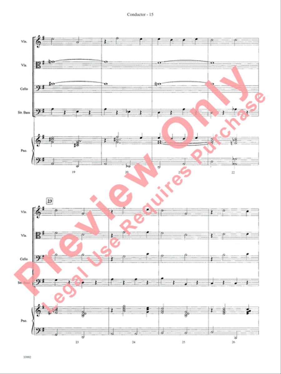 Great Themes from TV and Movies String Orchestra scores gallery preview page 16
