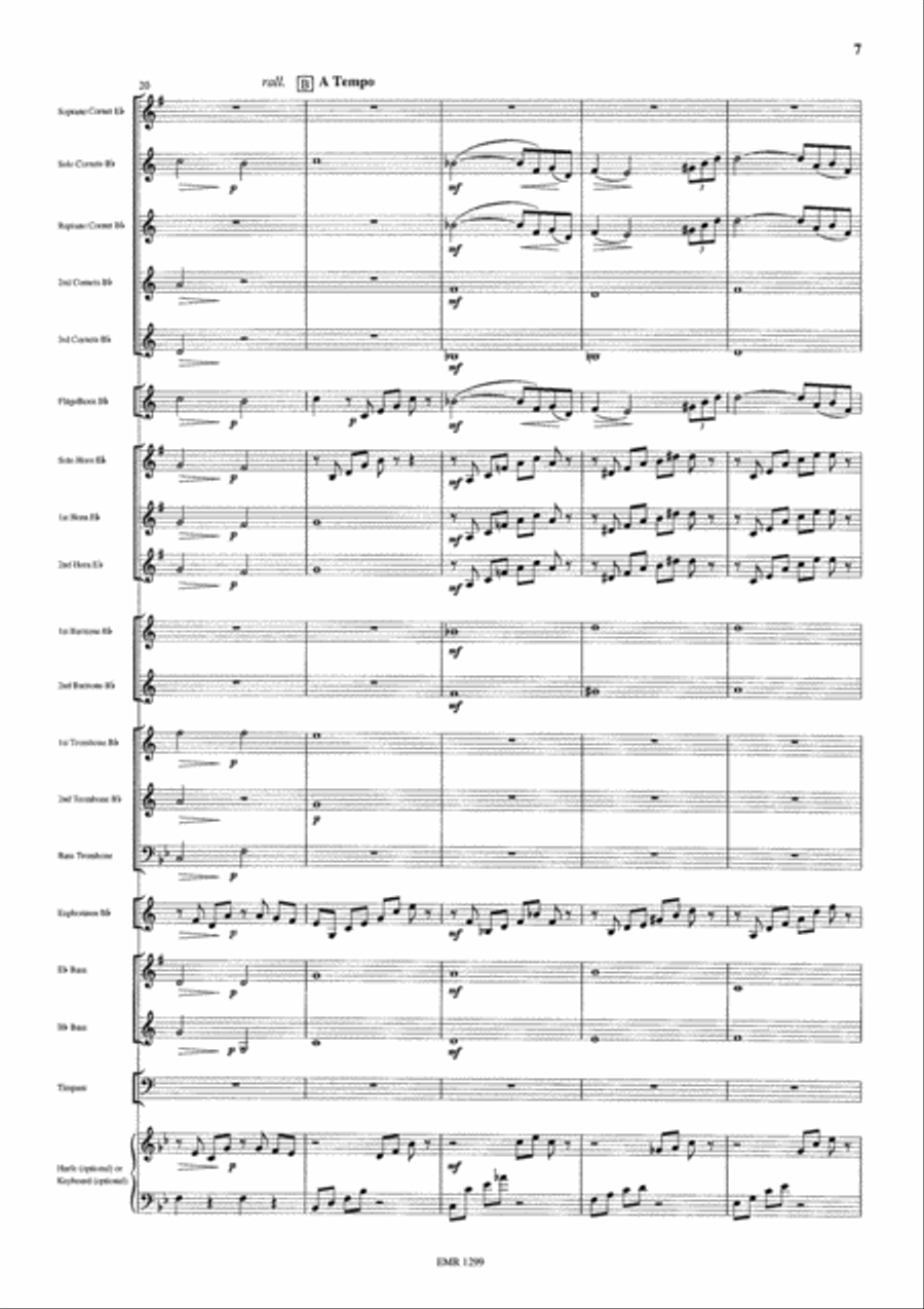 Meditation Meditation Brass Band scores gallery preview page 8