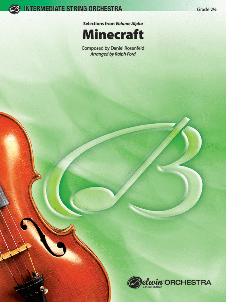 Minecraft String Orchestra scores gallery preview page 1