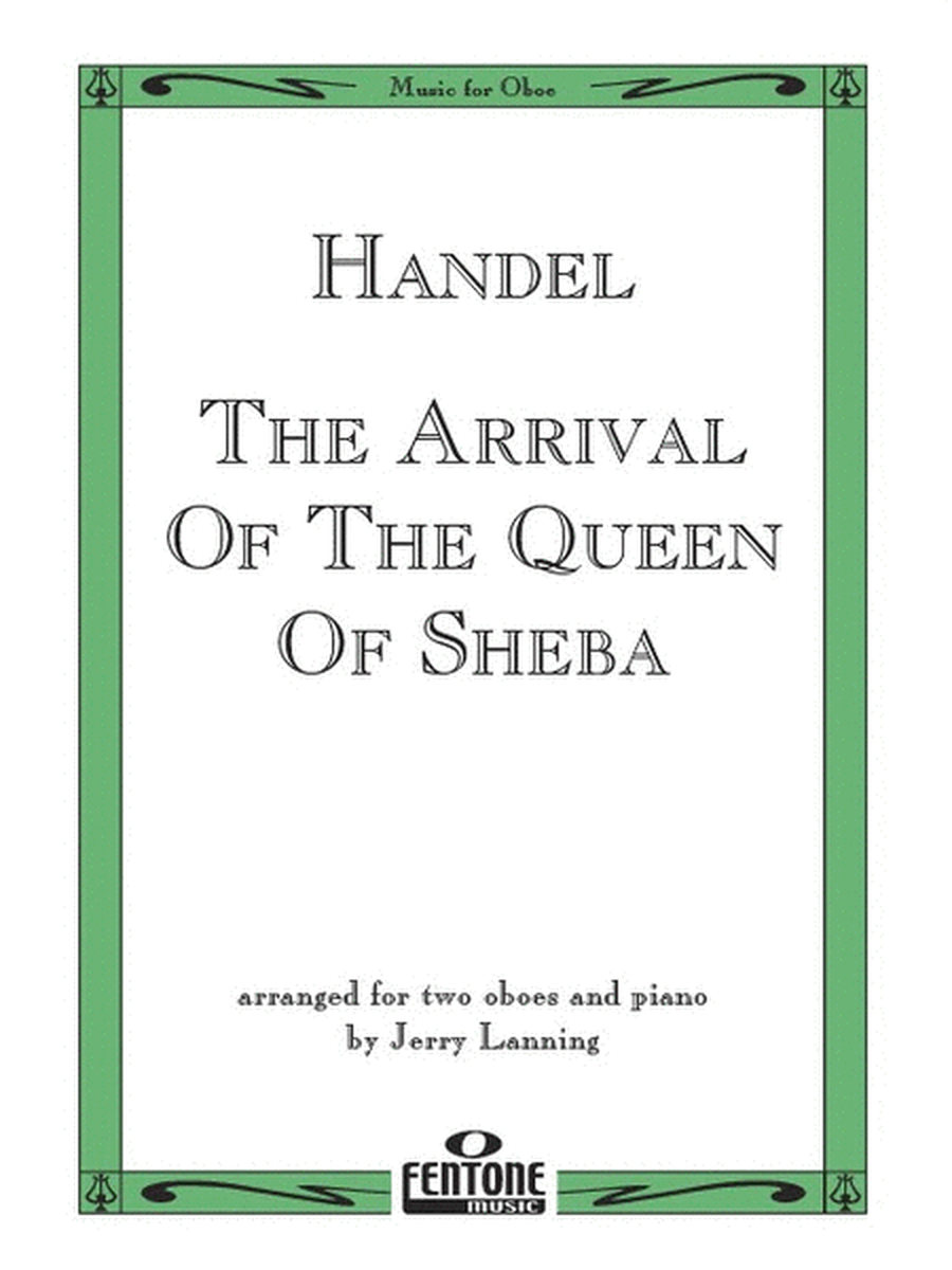 Arrival Of The Queen Of Sheba