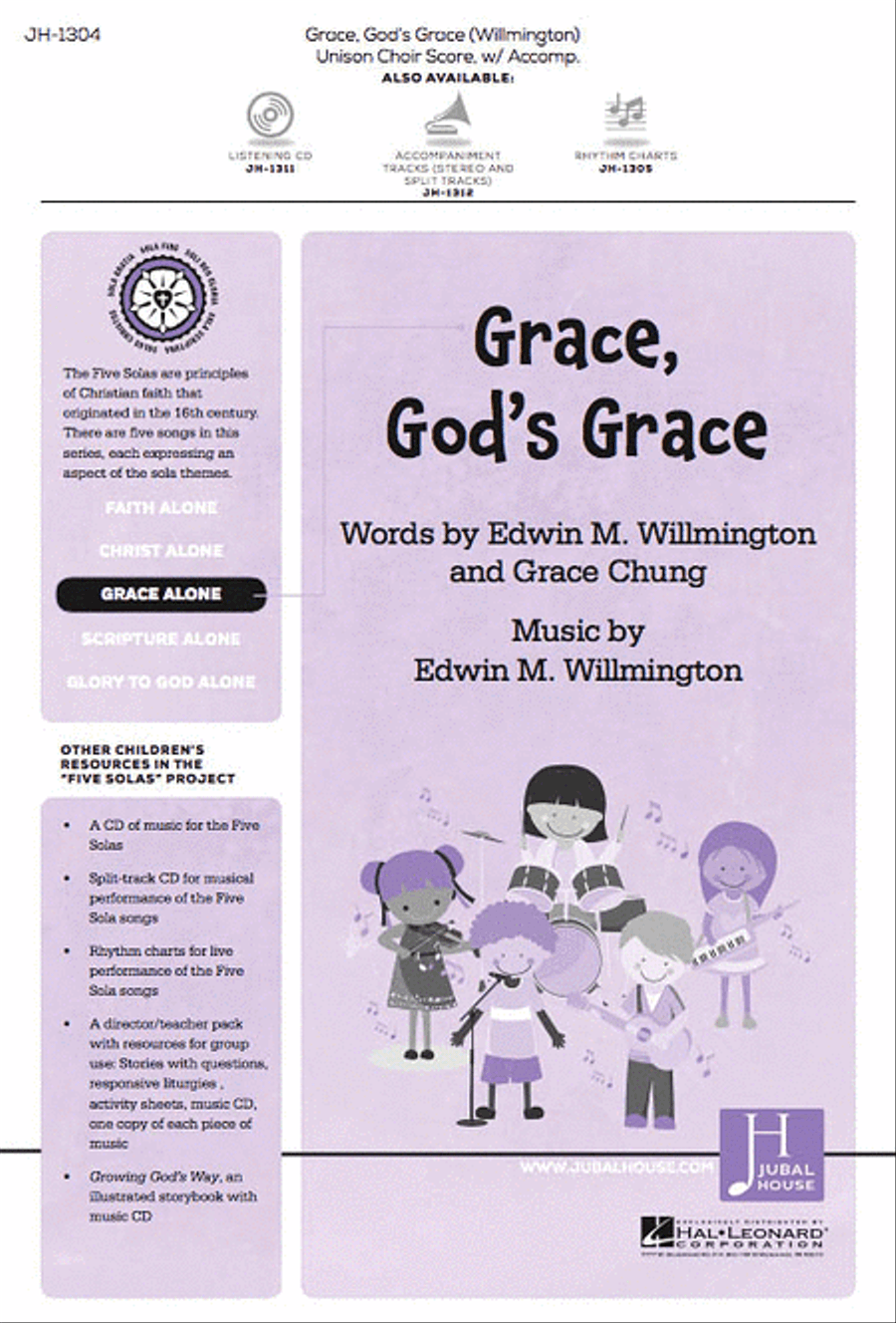 Grace, God's Grace Unison Choir scores gallery preview page 1