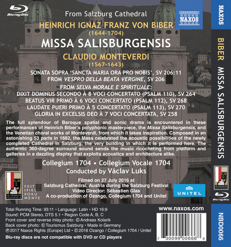 Biber: Missa Salisburgensis, Monteverdi: Dixit Dominus