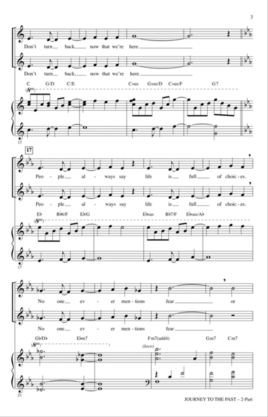 Journey To The Past 2-Part scores gallery preview page 2