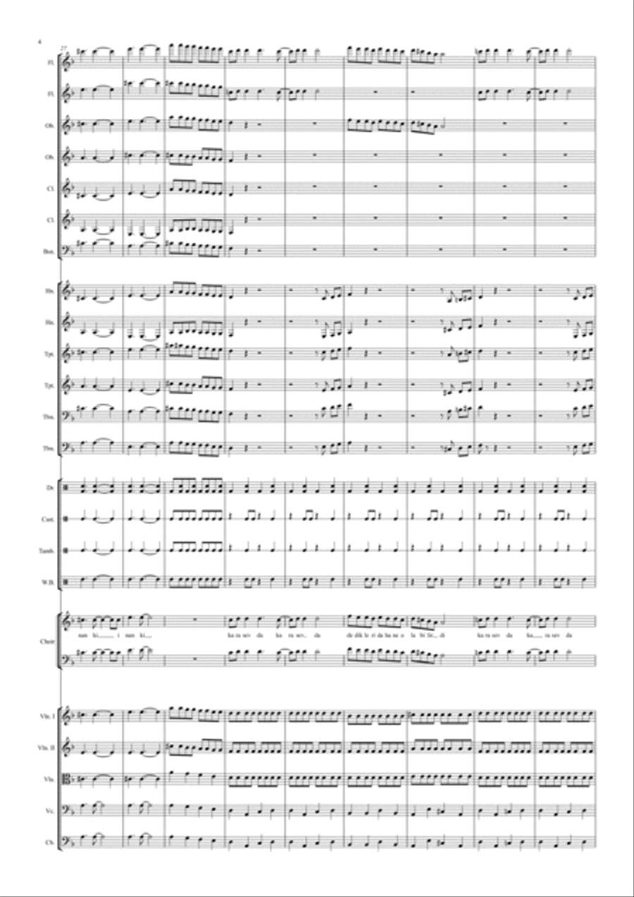 Kara Sevda Full Orchestra scores gallery preview page 4