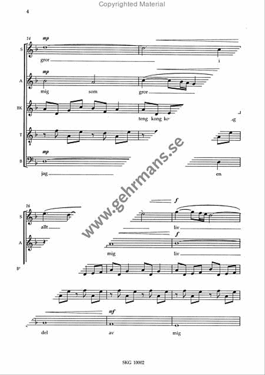 Bla psalm SA scores gallery preview page 4