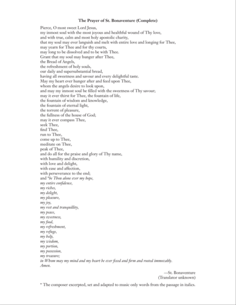 Be Thou alone 4-Part scores gallery preview page 2