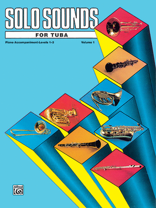 Book cover for Solo Sounds for Tuba, Volume 1