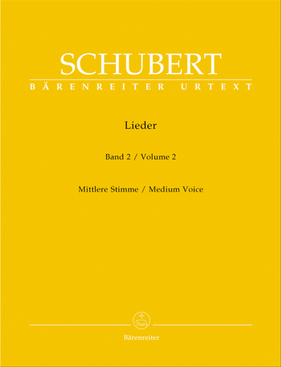 Lieder, Volume 2 Medium Voice scores gallery preview page 1
