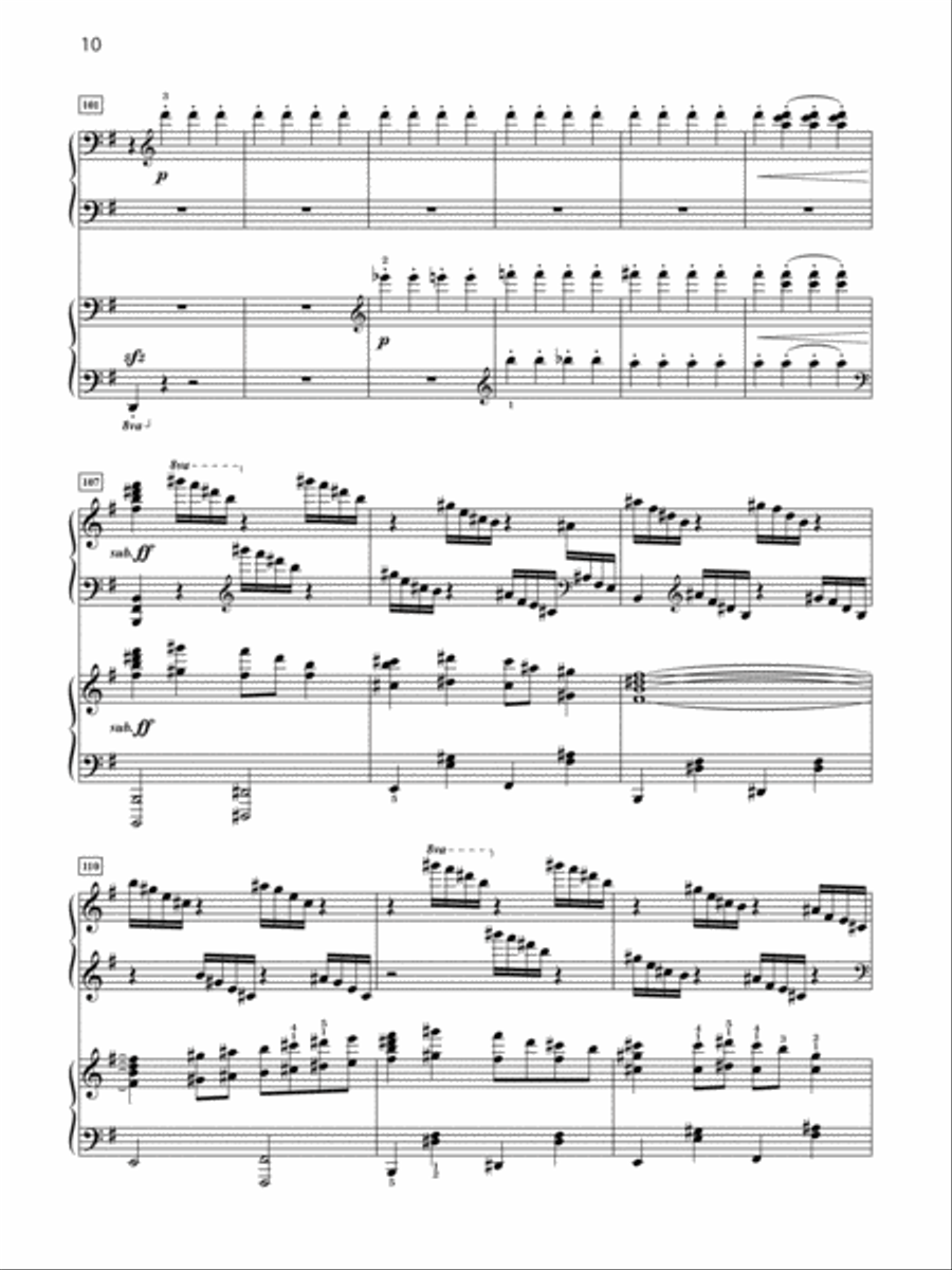 Sleigh Ride Small Ensemble scores gallery preview page 4