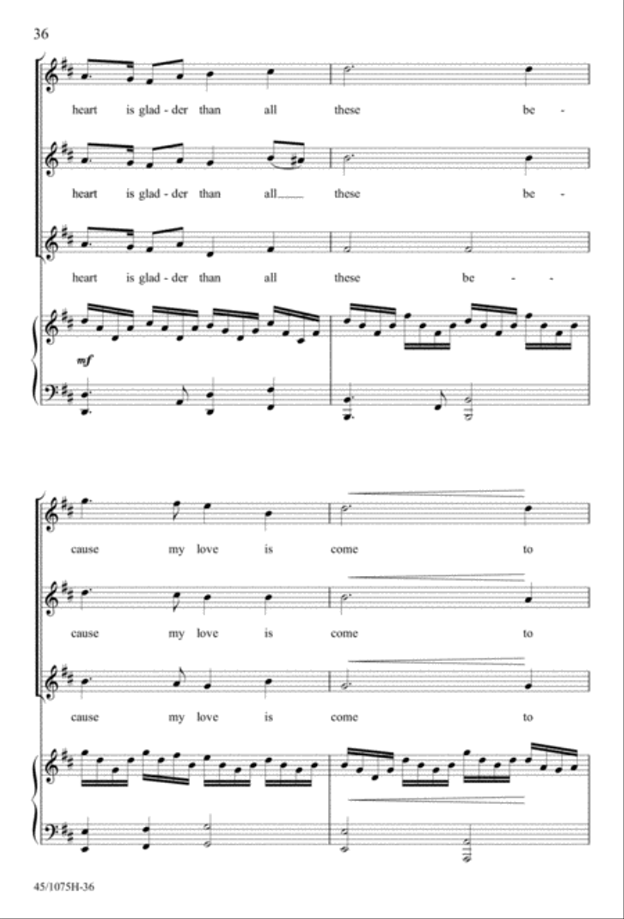 In Concert! for SSA SSA scores gallery preview page 38