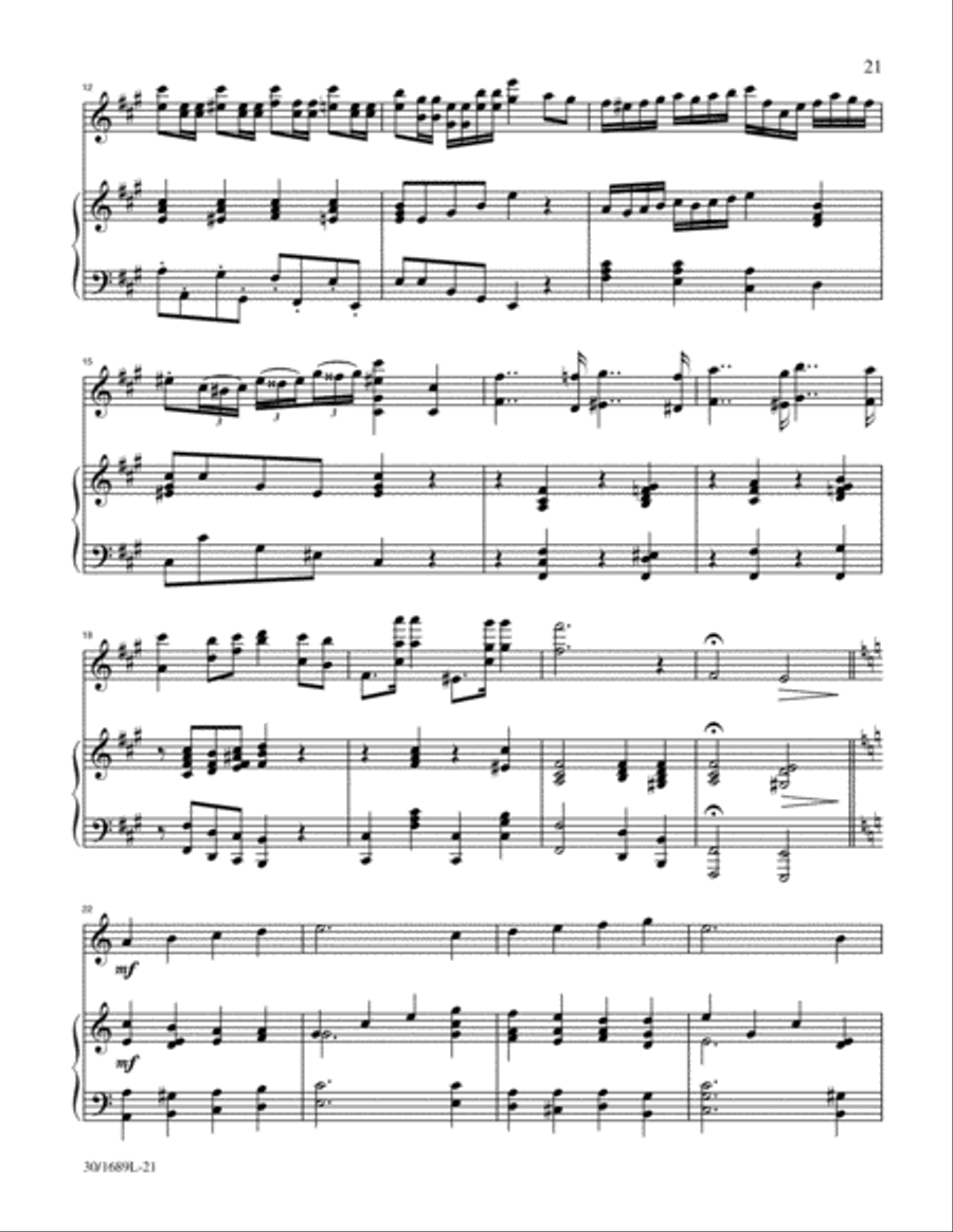The Sacred Violinist Violin Solo scores gallery preview page 7
