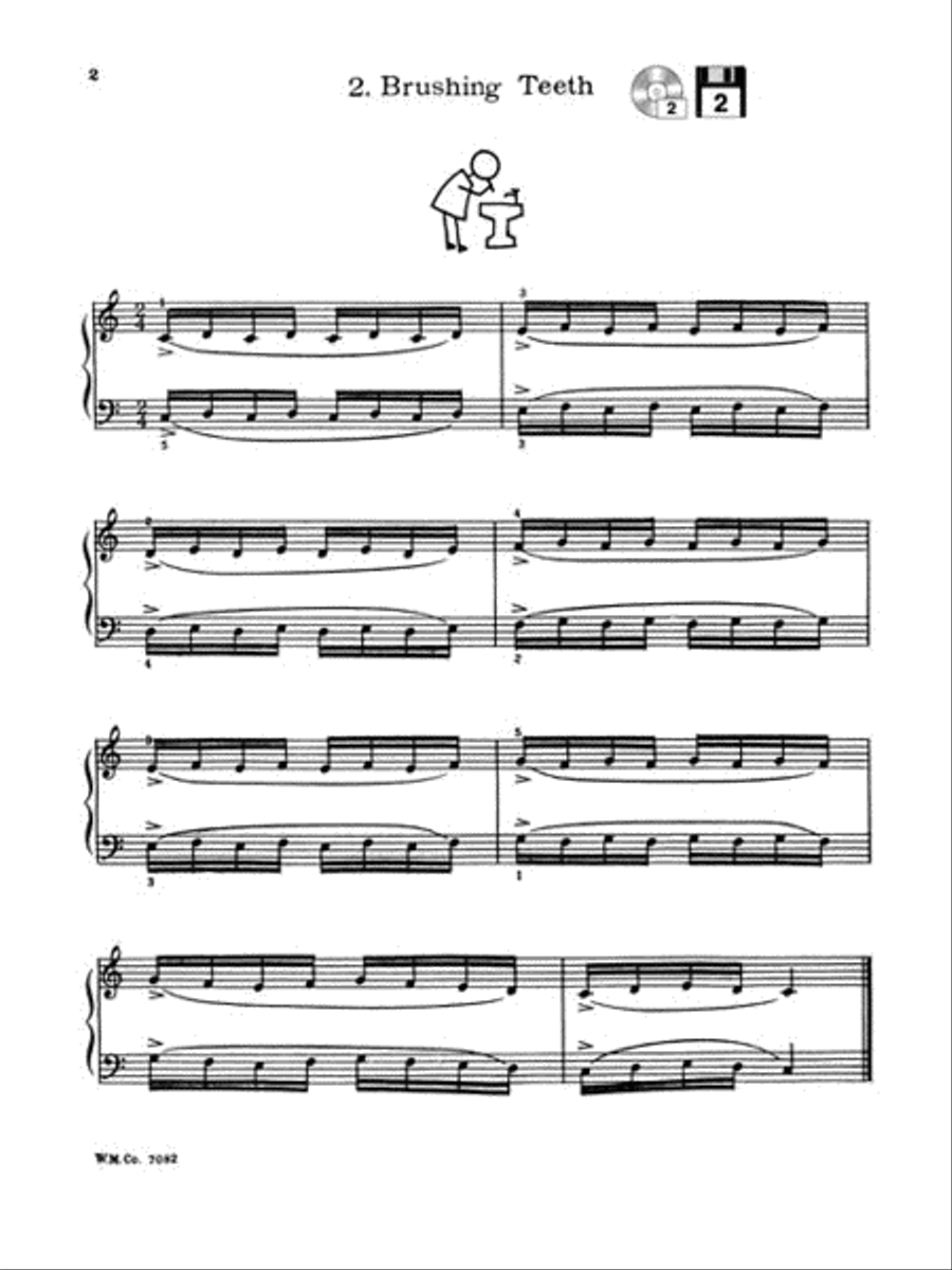 A Dozen a Day Book 2 Piano Method scores gallery preview page 4