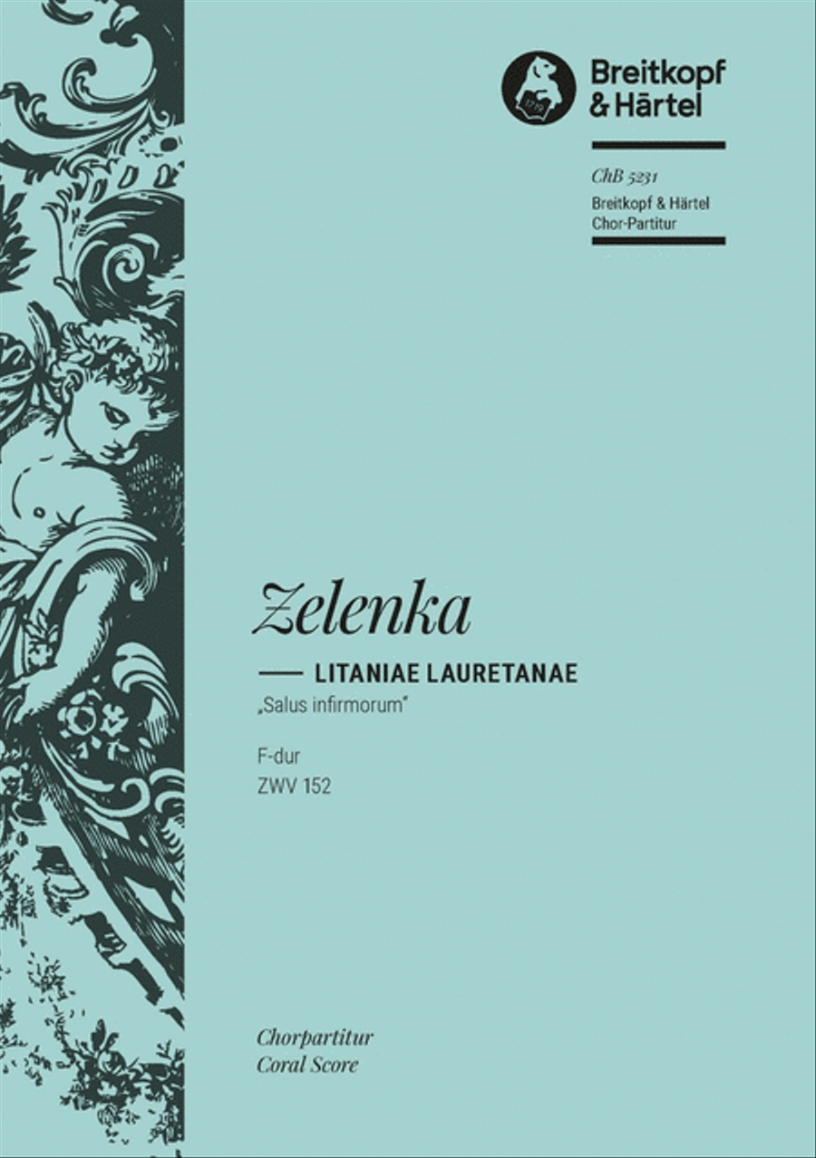 Litaniae Lauretanae “Salus infirmorum” in F major ZWV 152 4-Part scores gallery preview page 1