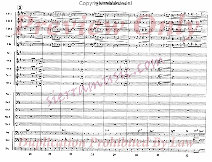 I'm Glad There Is You Jazz Ensemble scores gallery preview page 5