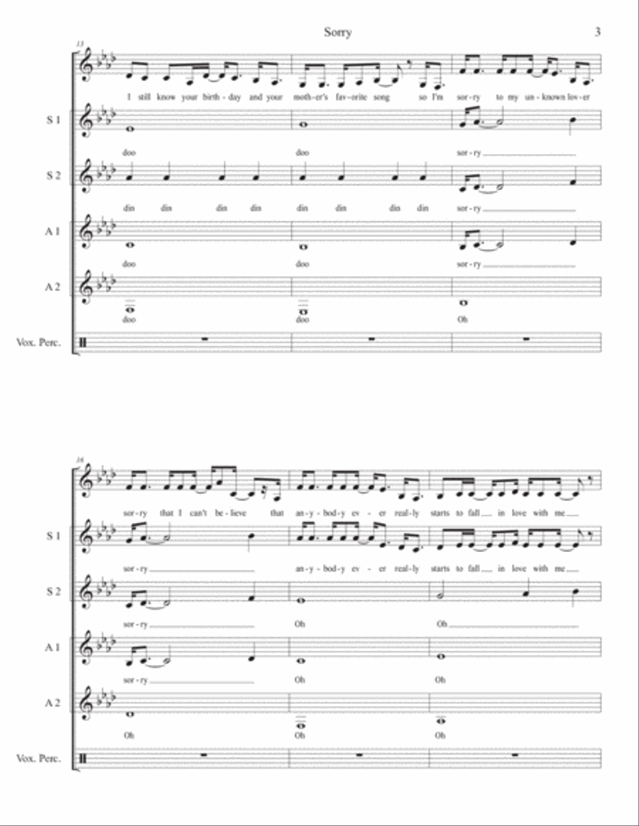 Sorry Sorry SSAA scores gallery preview page 3