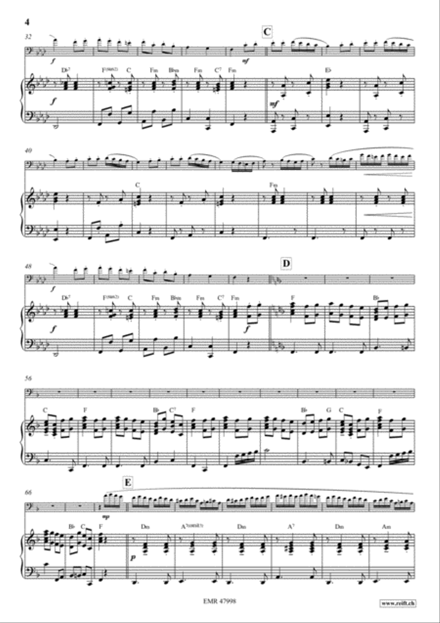 Solo Alla Turca Piano Accompaniment scores gallery preview page 5