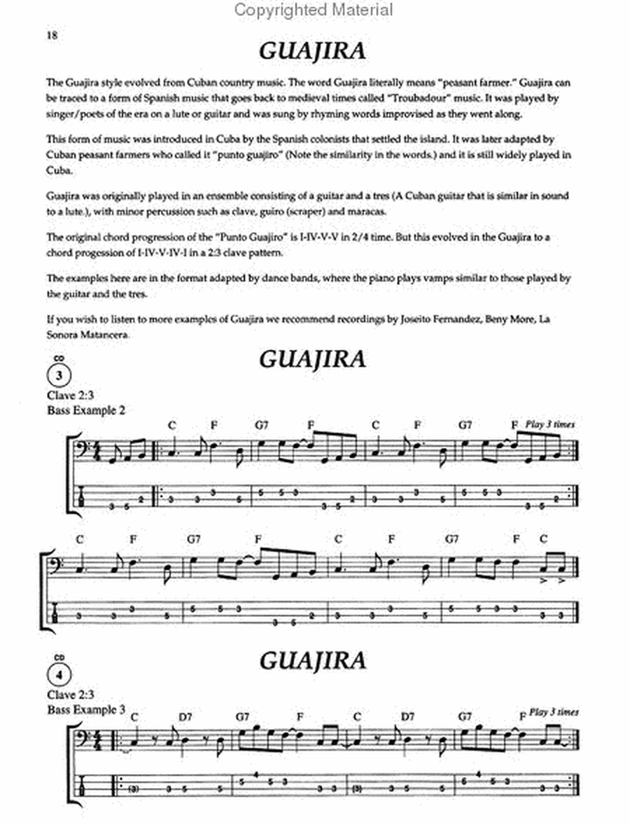 Afro-Cuban Bass Grooves image number null