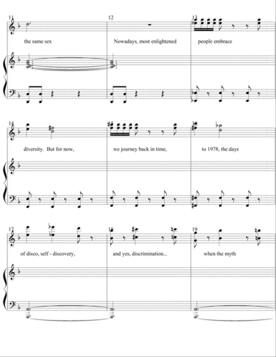 I Was A Teenage Homo Piano Solo scores gallery preview page 2
