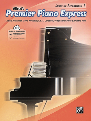 Book cover for Premier Piano Express -- Libro de Repertorio 1