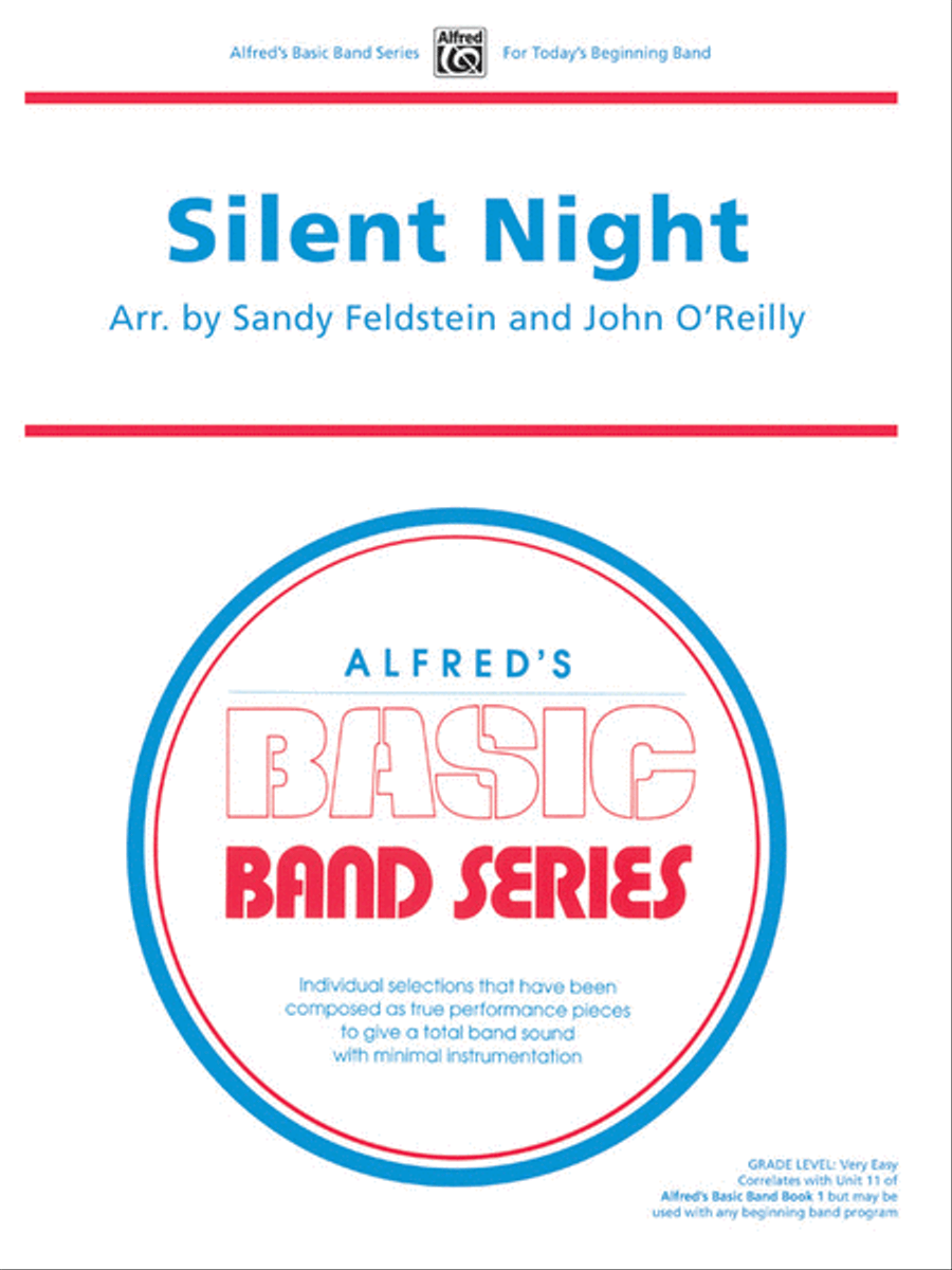 Silent Night Concert Band scores gallery preview page 1