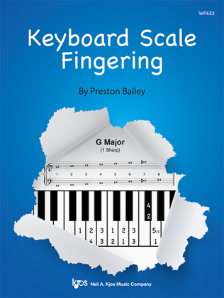 Book cover for Keyboard Scale Fingering