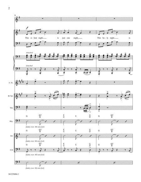 A Gift Forever! - Brass, Sax and Rhythm Score and Parts