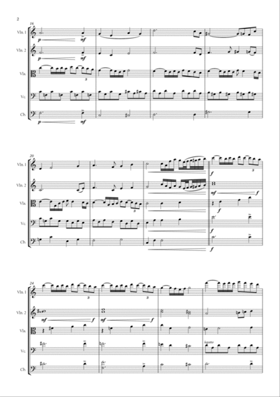 She String Orchestra scores gallery preview page 2