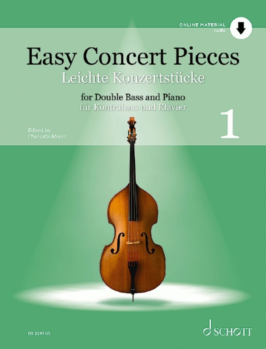 Easy Concert Pieces Double Bass scores gallery preview page 1