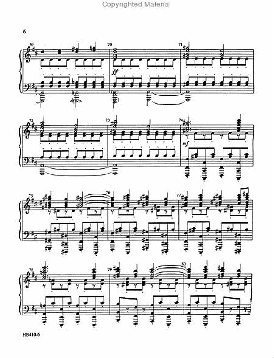 Lauda Spiritoso Handbell Choir scores gallery preview page 3