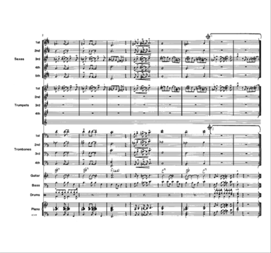 Brother Timothy Jazz Ensemble scores gallery preview page 3