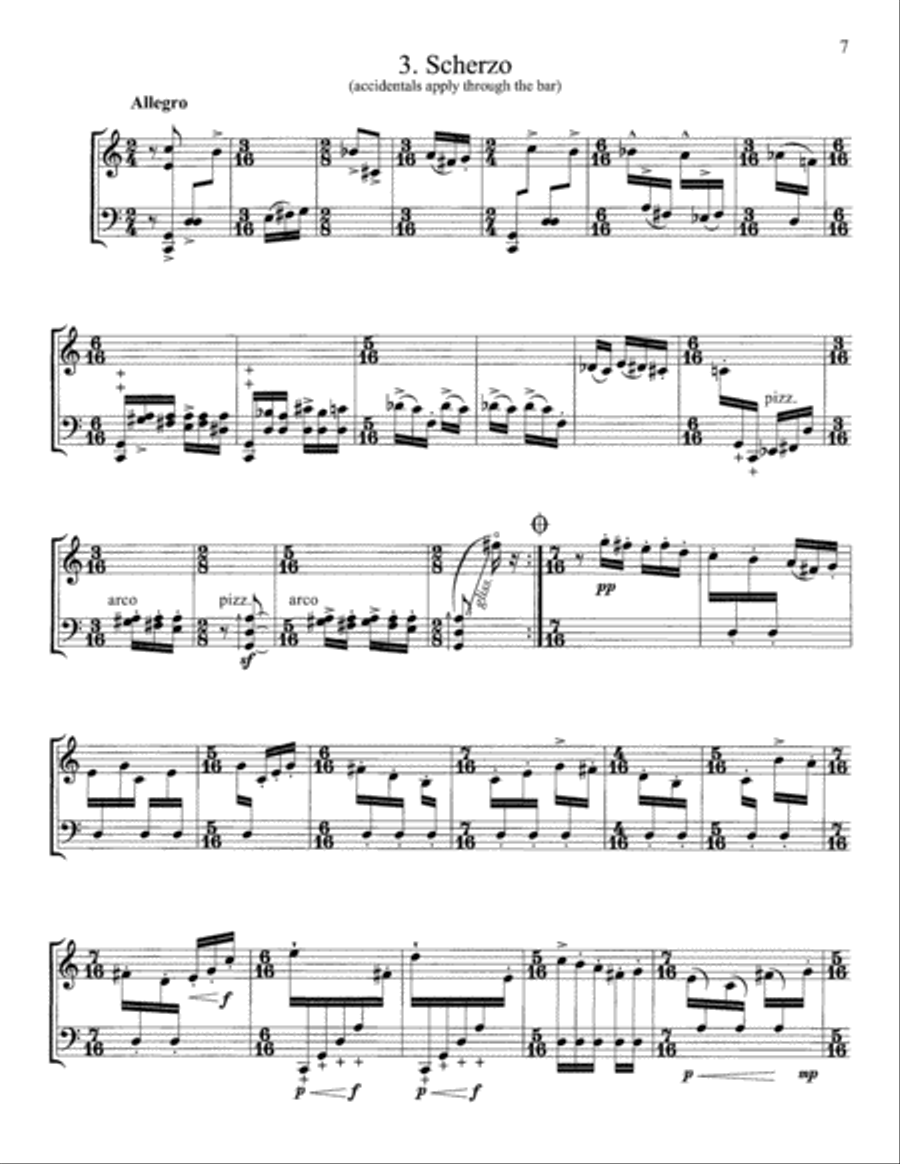 Suite for Violoncello Suite for Violoncello Cello scores gallery preview page 5