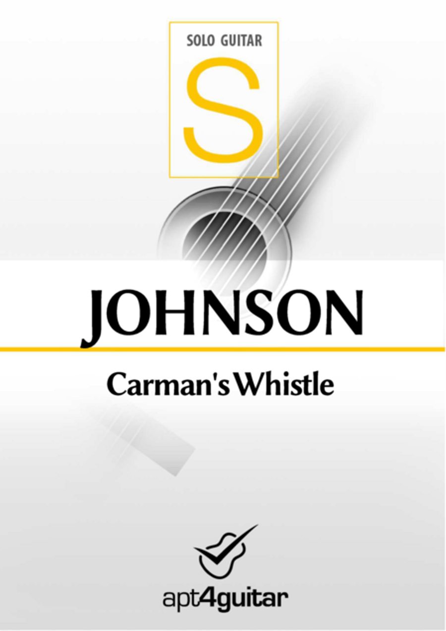 Carman's Whistle Classical Guitar scores gallery preview page 1