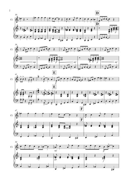 Burnie's Ragtime for Clarinet and Piano image number null