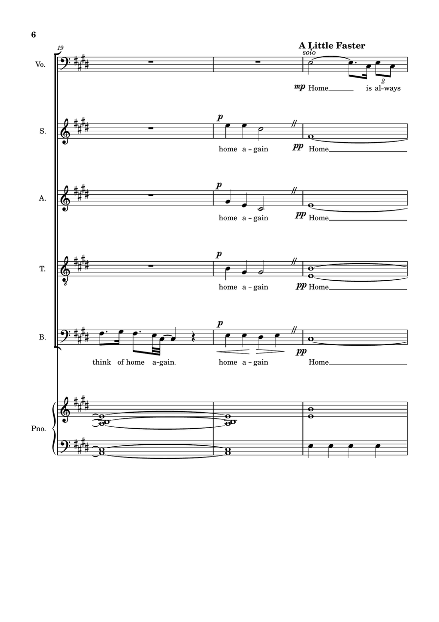 Sky Above 4-Part scores gallery preview page 6