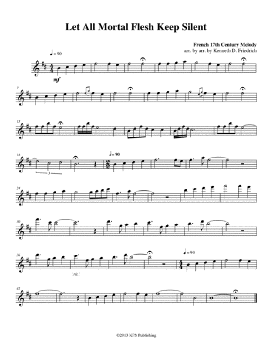 52 Selected Hymns for the Solo Performer - alto flute Woodwind Ensemble scores gallery preview page 4