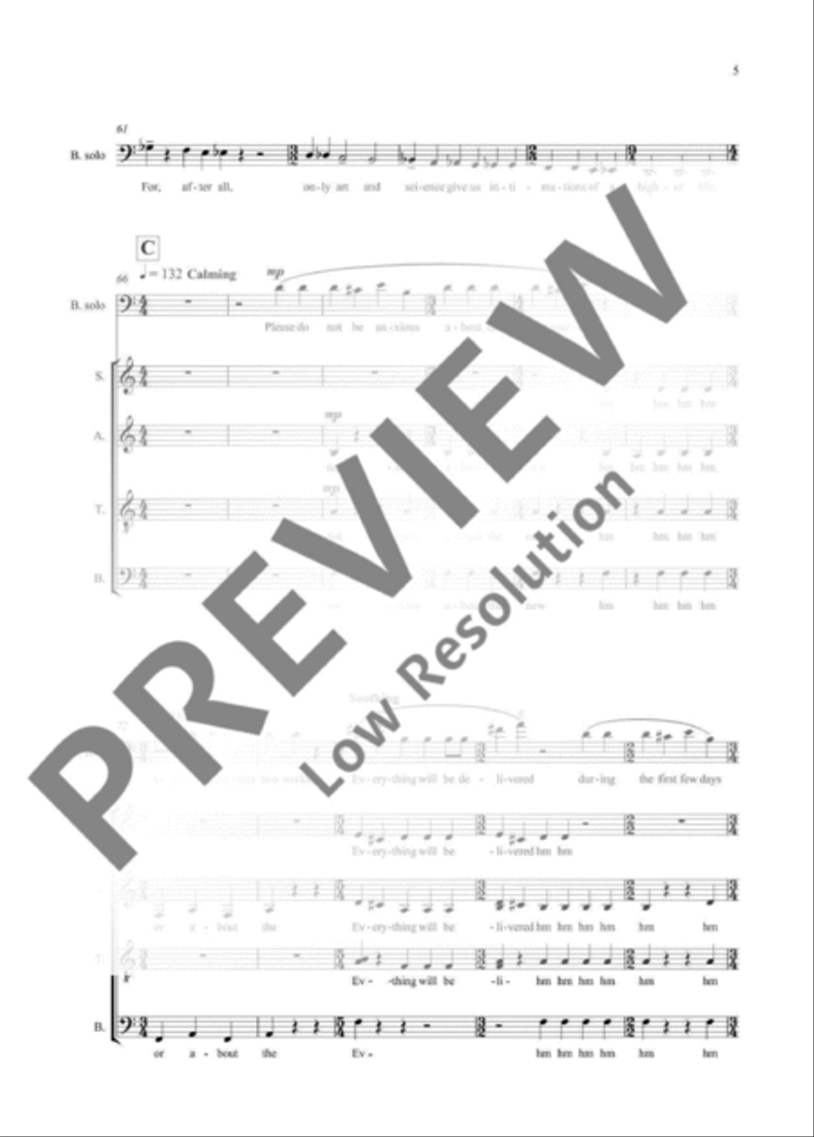 Schott and Sons, Mainz 4-Part scores gallery preview page 12