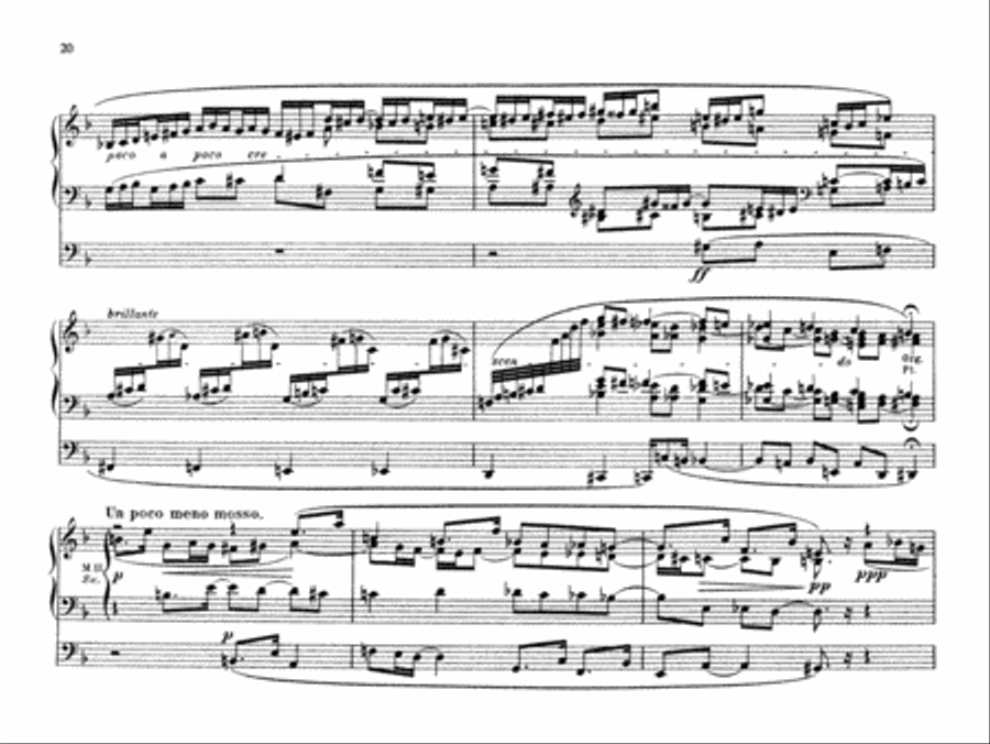 Reger: Organ Works, Op. 59 Organ scores gallery preview page 3