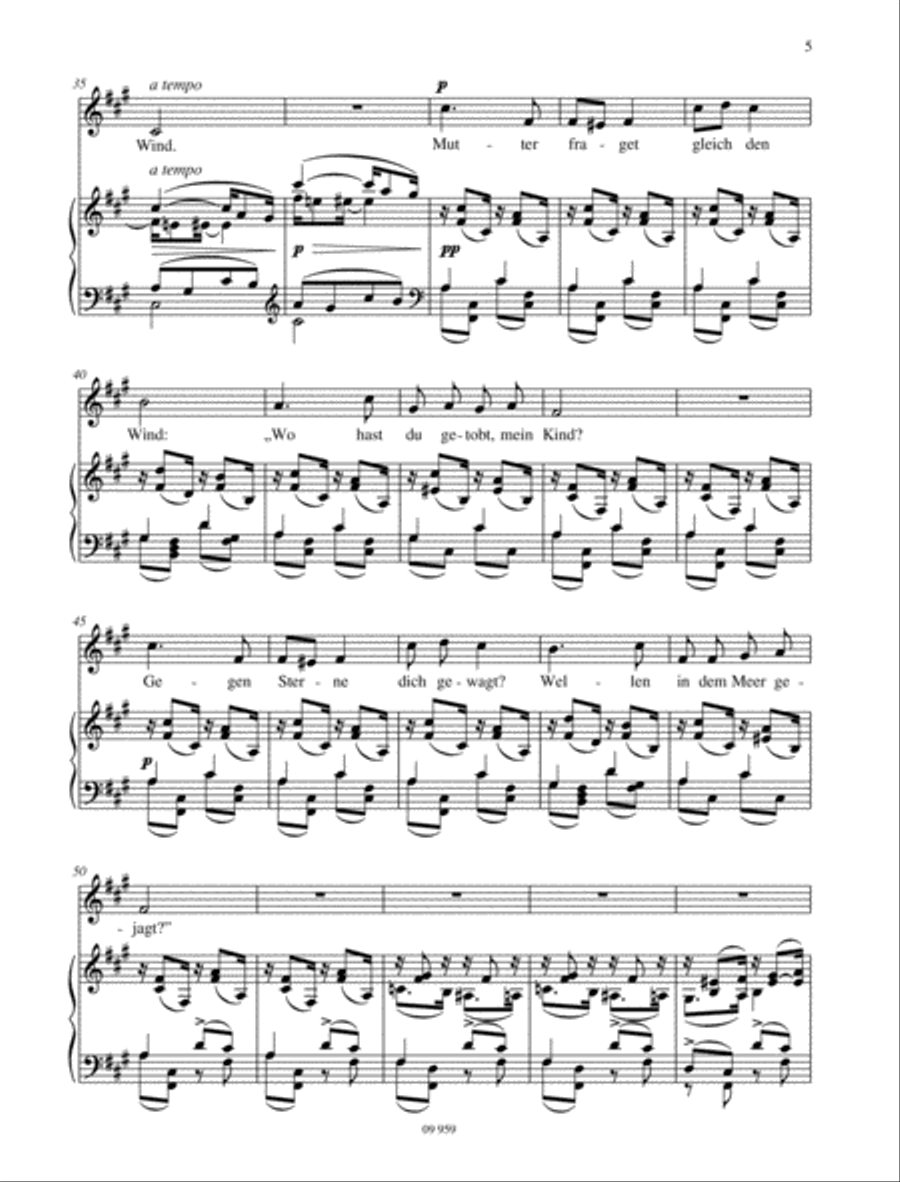 Lullaby, Op. 16/1 Voice Solo scores gallery preview page 3