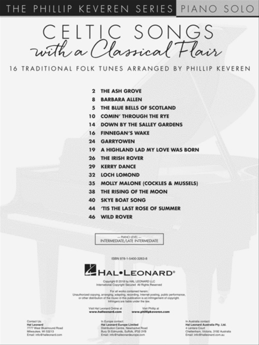 Celtic Songs with a Classical Flair Piano Solo scores gallery preview page 2