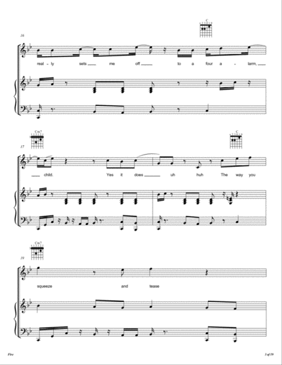 Fire Fire Voice scores gallery preview page 4