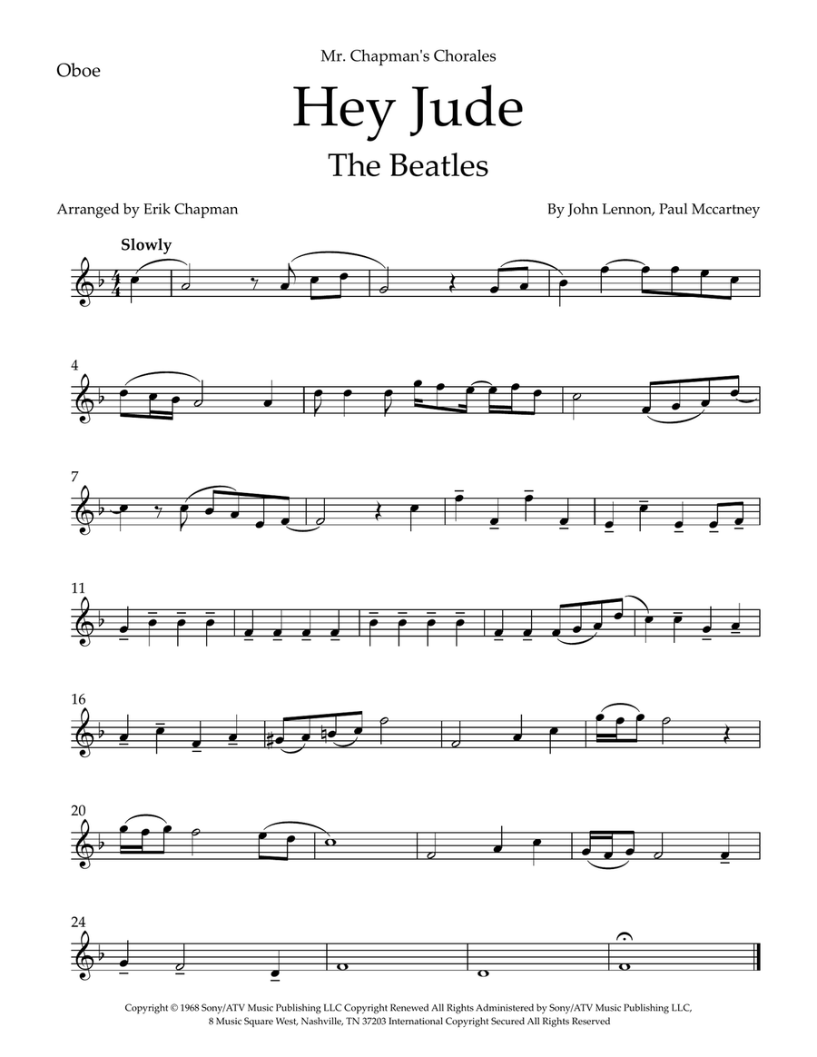 Hey Jude Hey Jude Large Ensemble scores gallery preview page 5
